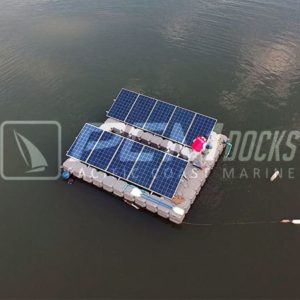Venta y alquiler de muelles flotantes con accesorios