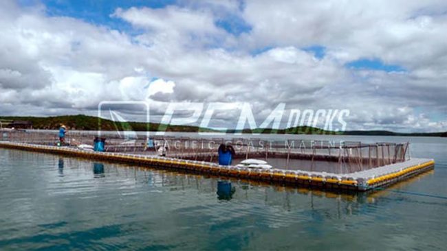 Venta y alquiler de muelles flotantes con accesorios