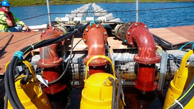Venta y alquiler de muelles flotantes con accesorios